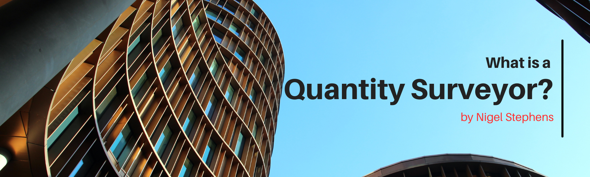 What is a Quantity Surveyor,